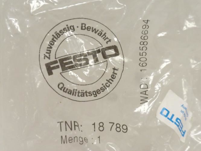 209727 New-No Box; Festo ASI-SD-PG-M12 Cable Plug Socket 18789; 4-Pin
