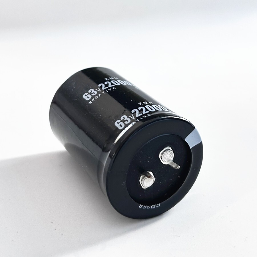 2 Pins 22000uF 22000mfd 63V 35mm*50mm Electrolytic Capacitor For Audio
