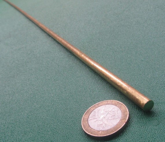 360 Brass Rod 7/32″ (.219″) Diameter x 24.0″ Length, 3 Pcs, 6 Ft
