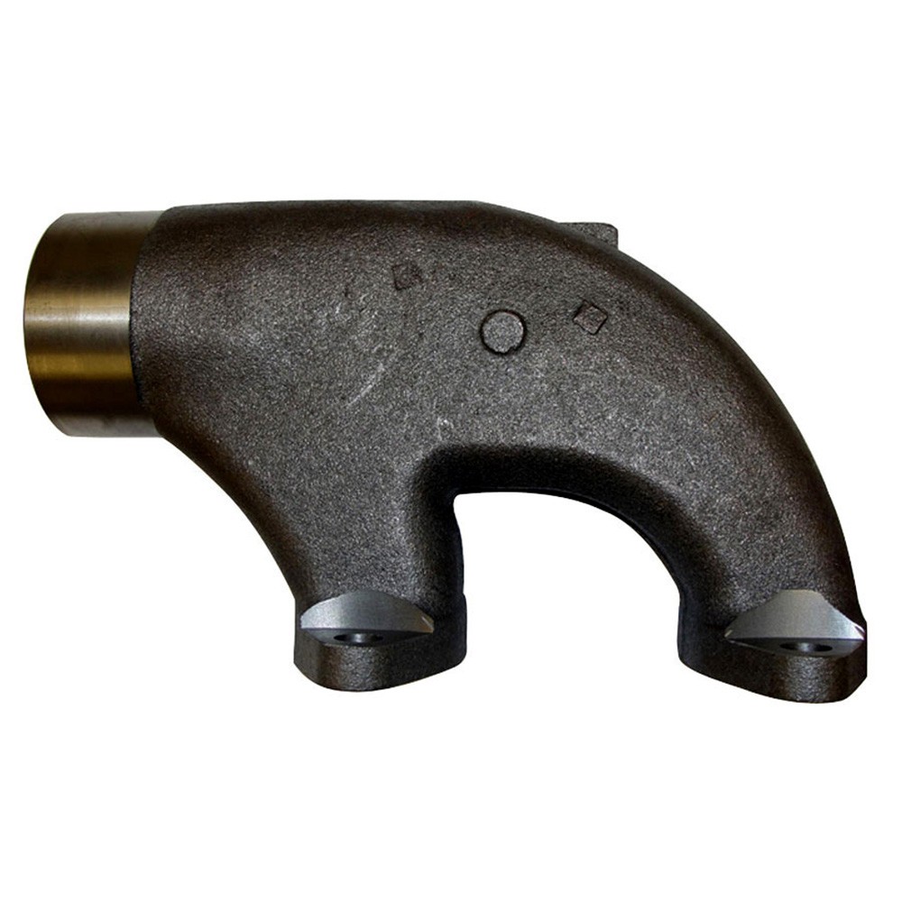 IHS2529 Manifold, Diesel Exhaust End Section Fits International