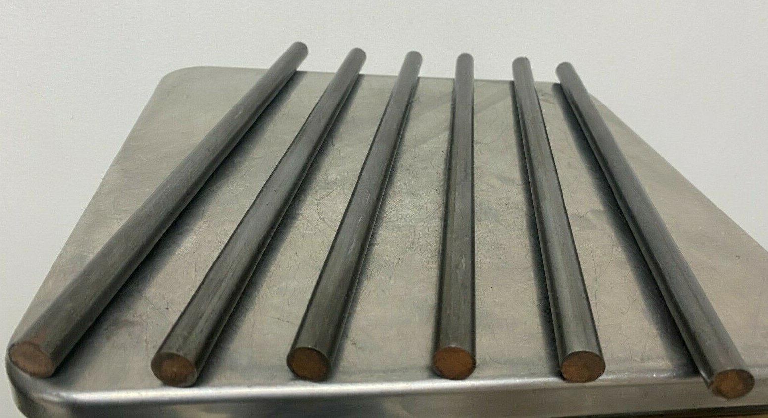 1060 Carbon Steel Round Bar .545″ x 12″ – Knife Making Stock (6 Pieces)