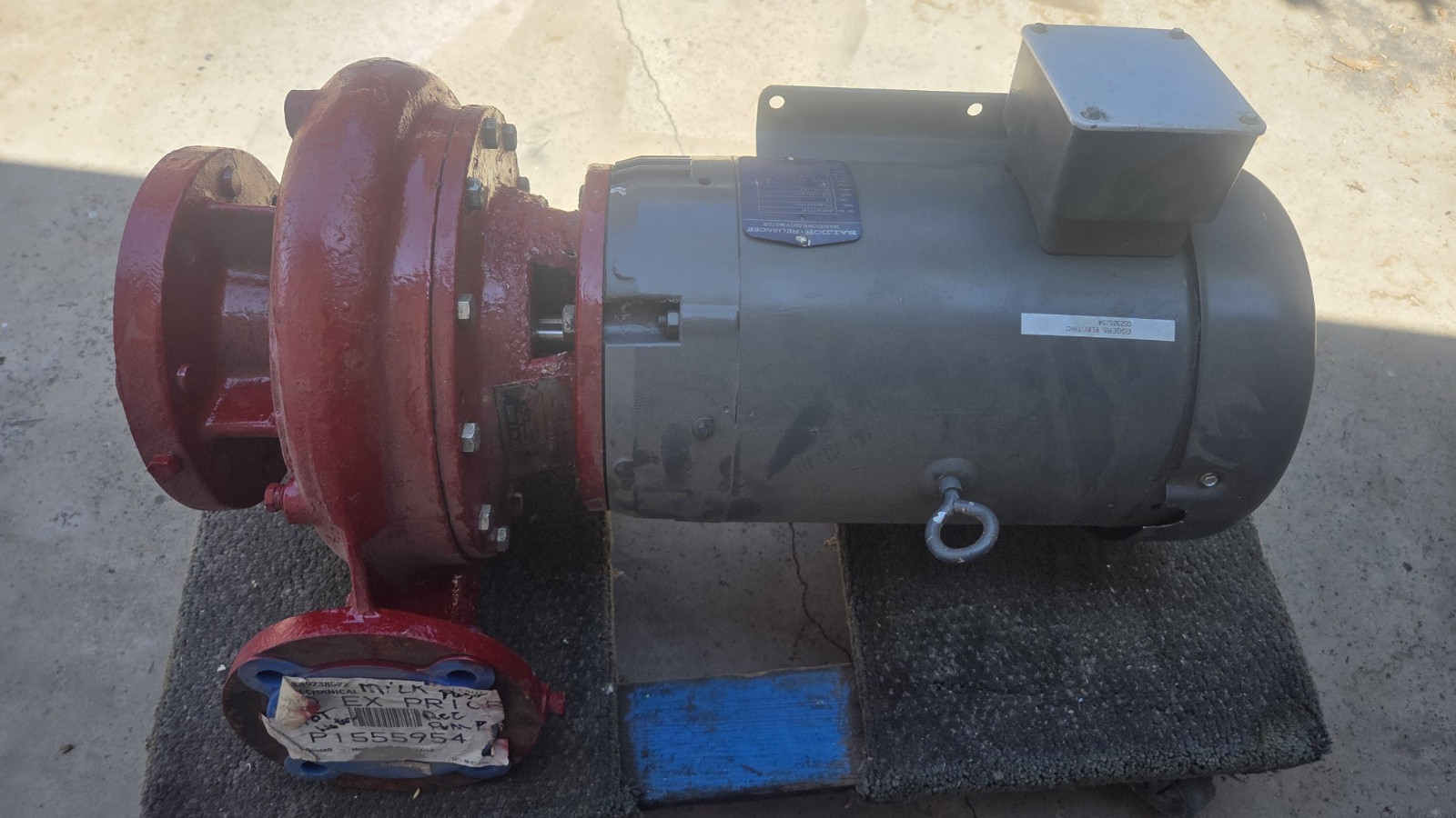 Evapco BAC condenser Water Pump 10HP