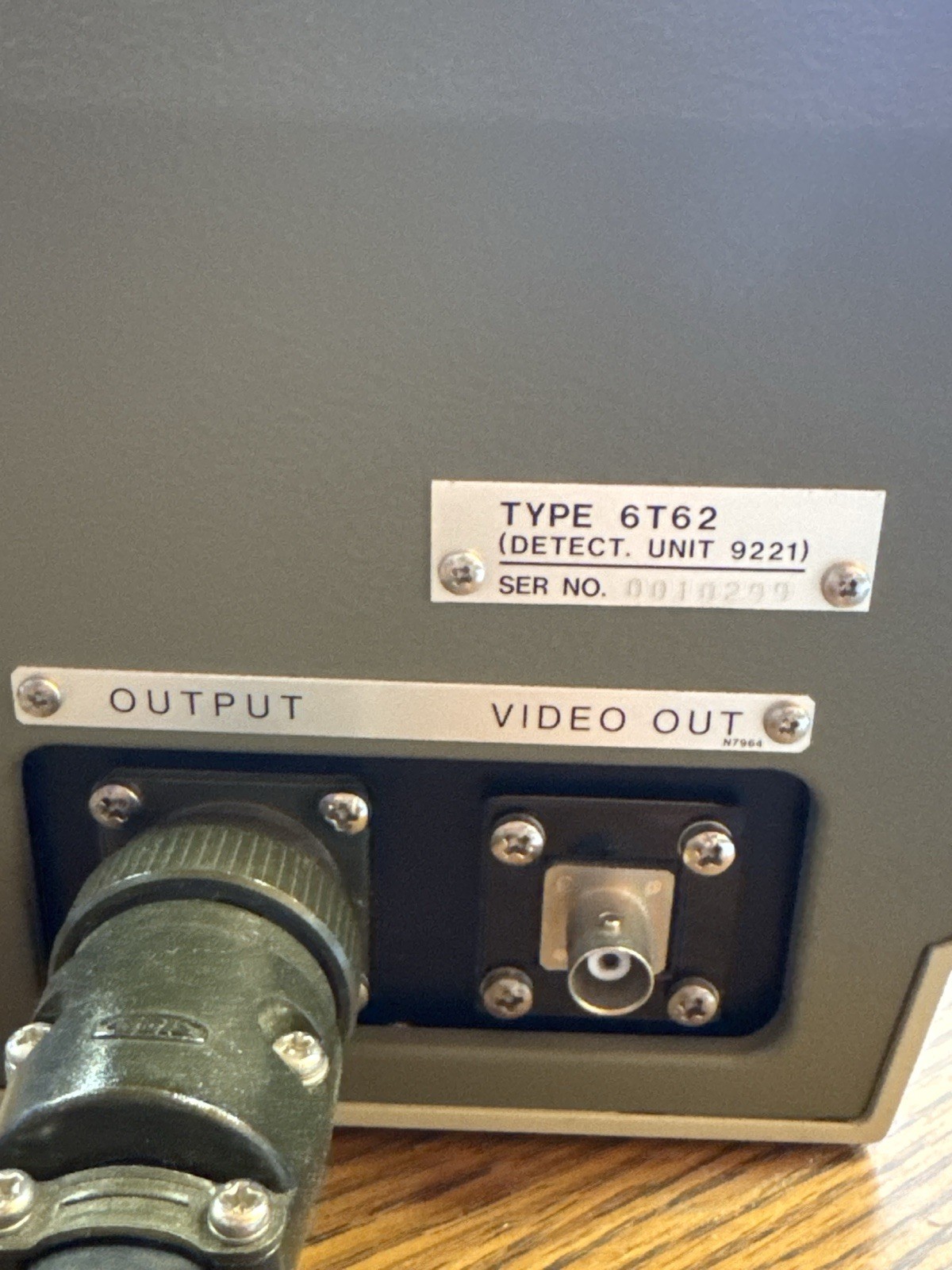 Mikron 6T62 IR Detector Unit Unit 9221 Cryogenic Thermal Imaging Camera LN2 maof