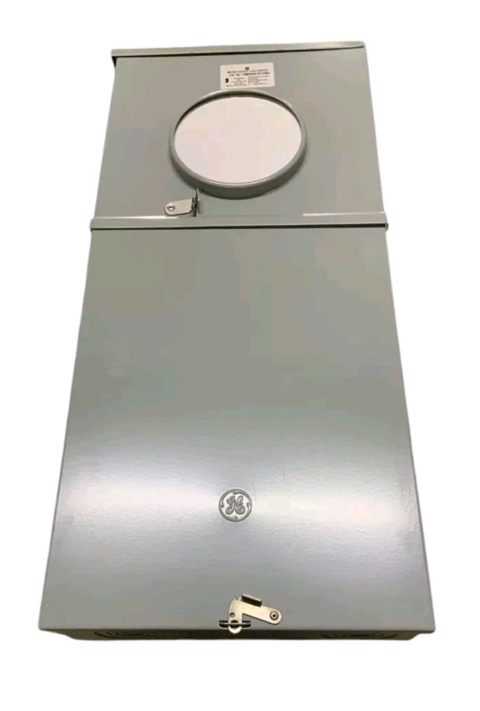 GE Combination Main Breaker Ringless Meter Socket 200 Amp 8-Space 16 Circuit