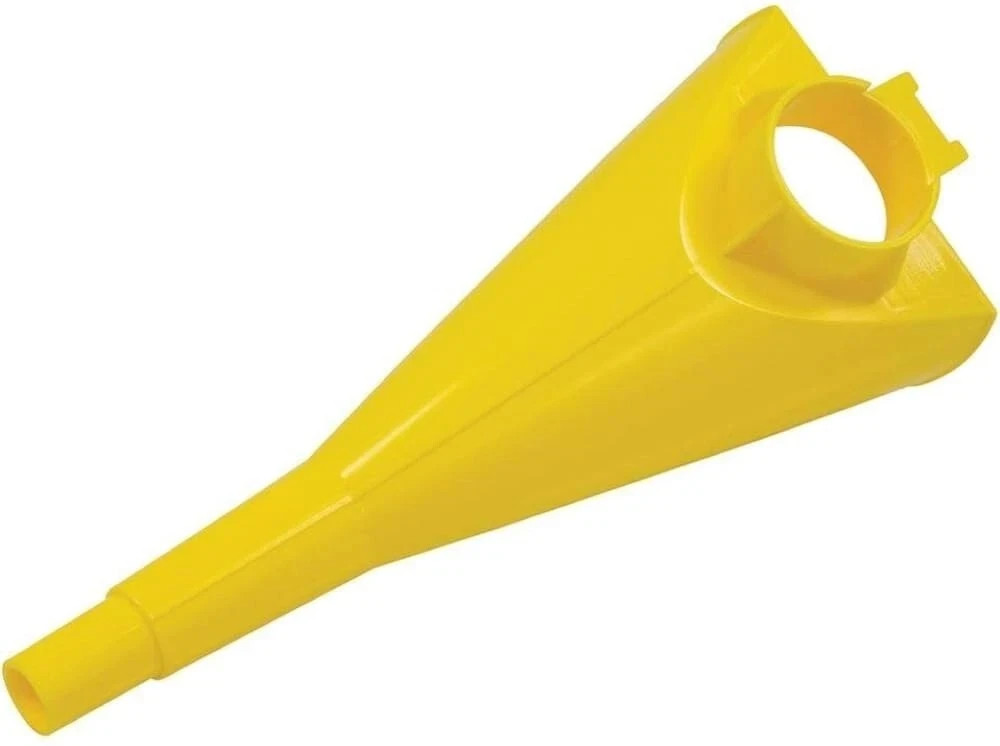 Eagle Yellow Poly Gas Can Funnel Spout Replacement for Metal Type Safety Cans