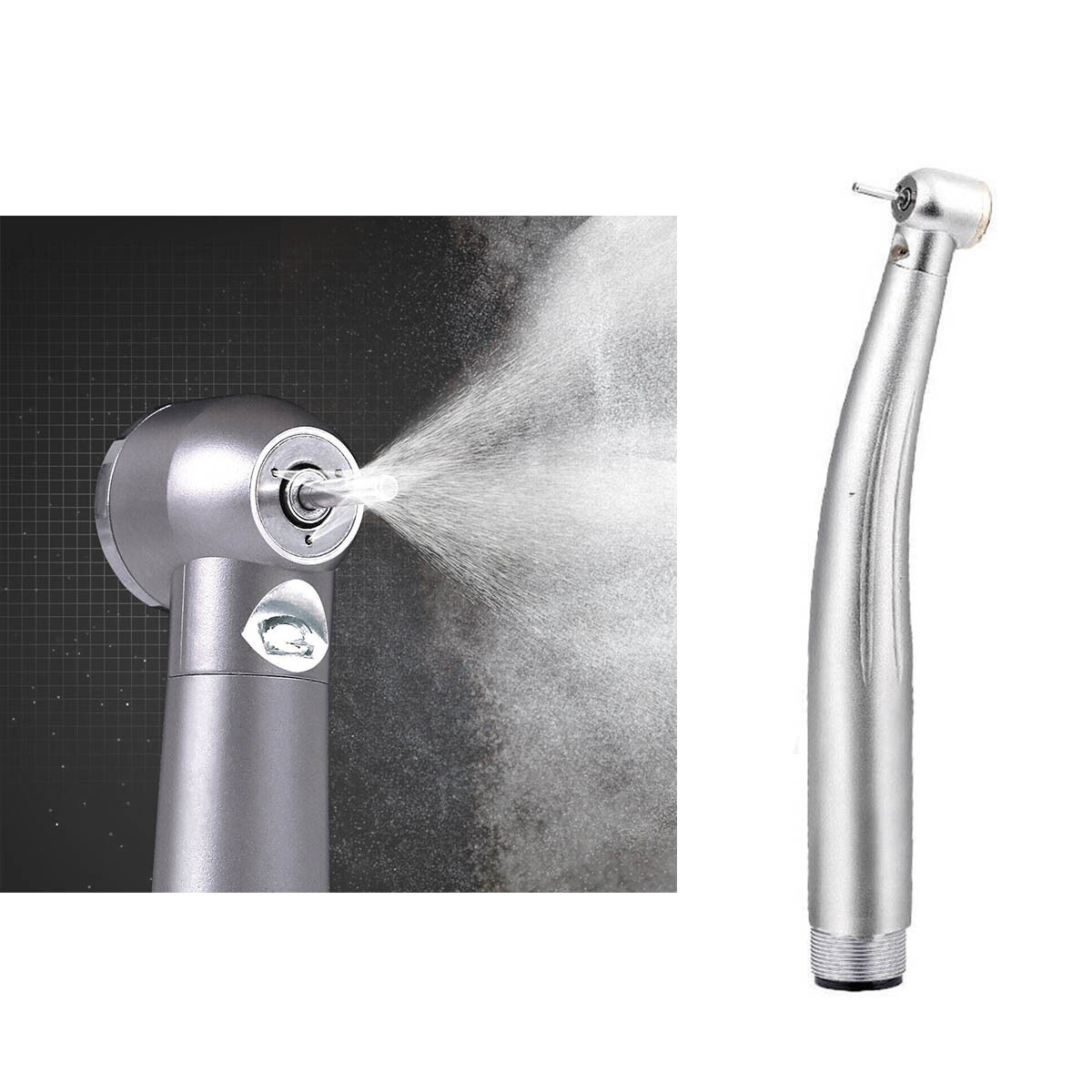 NSK Style Dental Fiber Optic LED E-generator High Speed Handpiece 2 Hole 4 Hole