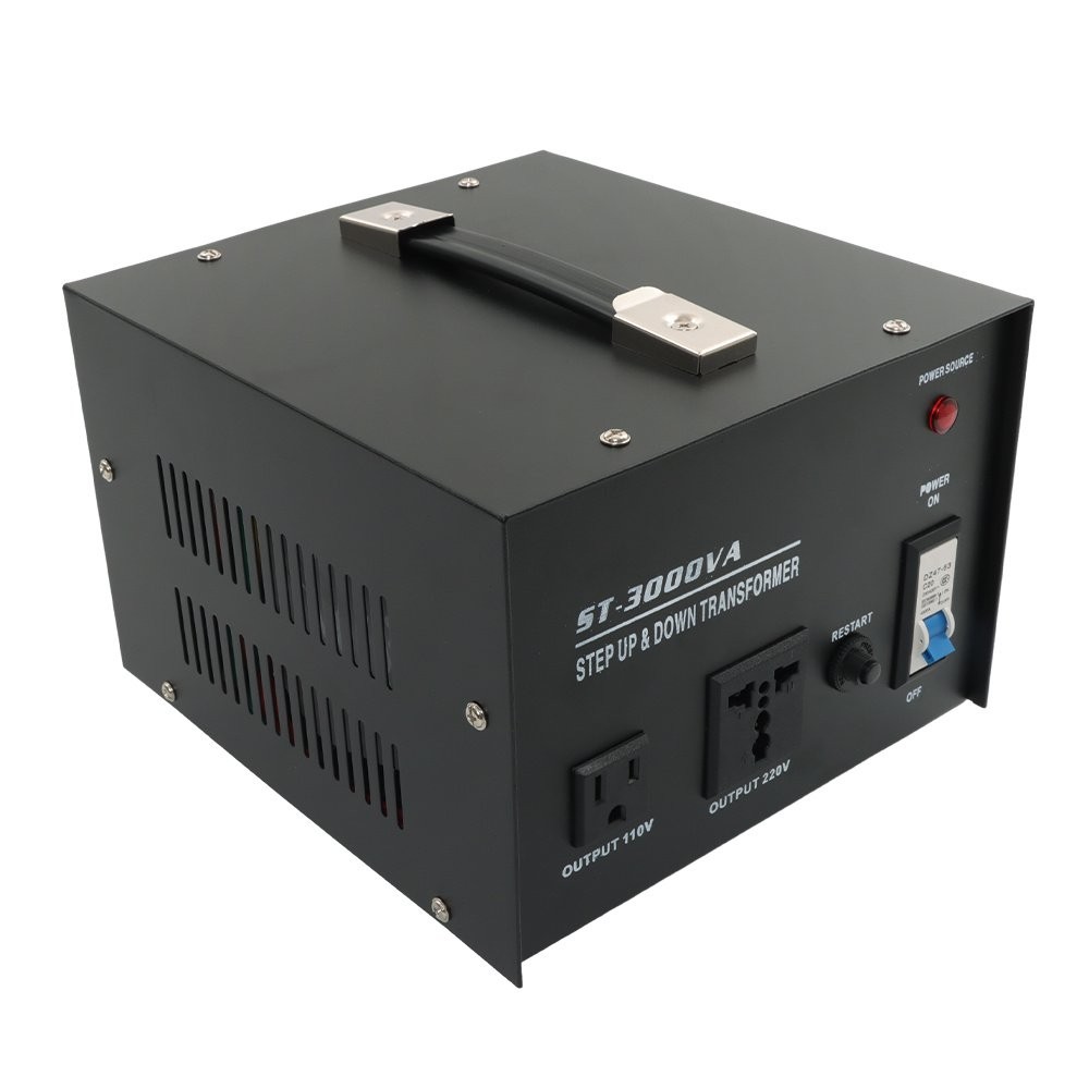 Step Up/Down 110V To 220V/220V To 110V Voltage Converter Transformer 3000 Watt