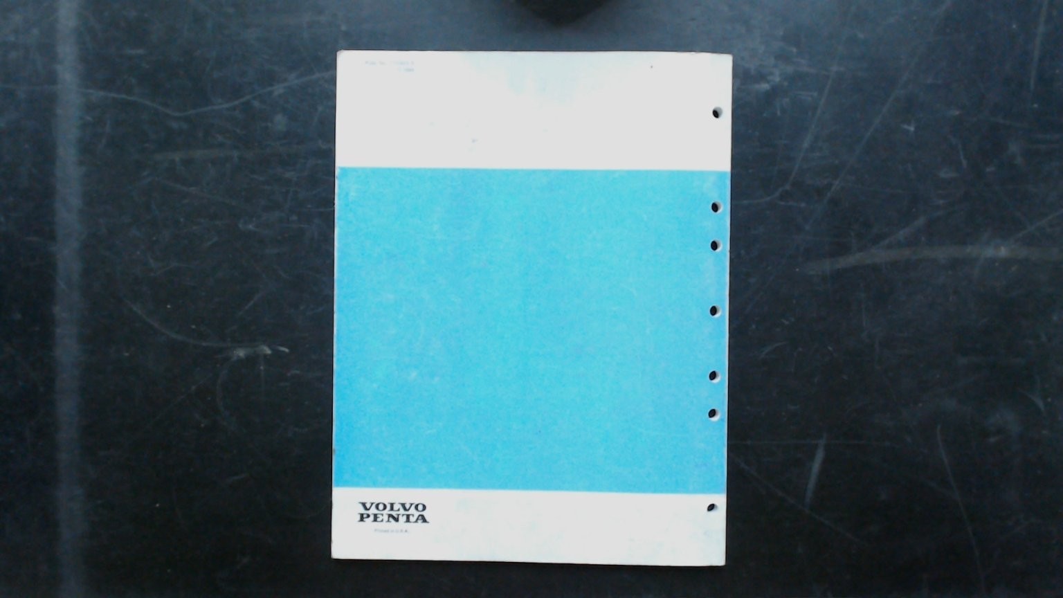 Volvo Penta Aquamatic 280 290 290A Duoprop Workshop Manual 1978