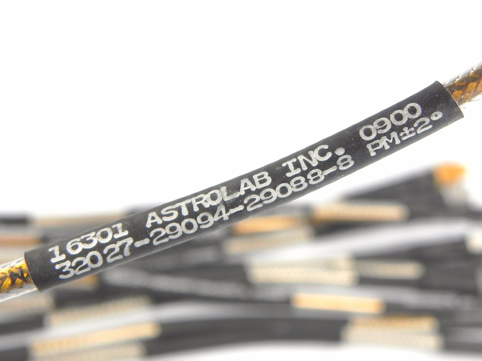 Astrolab 900 Cable, SMA M to SMA F Bulkhead F 8″ Semi Rigid Lot of 12
