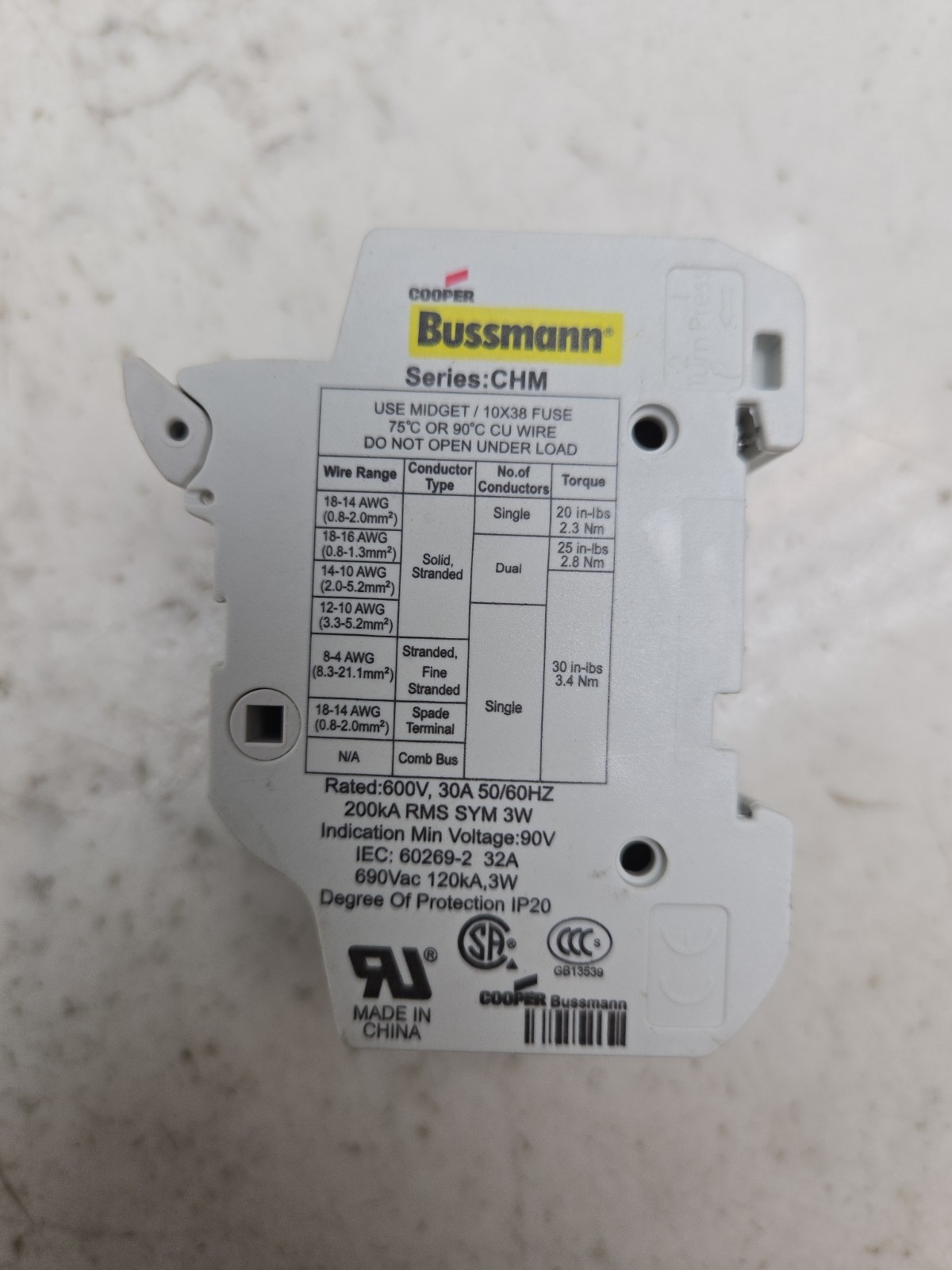 Mixed Lot of 14 Fuse Holders Allen Bradley Ferraz Shawmut Bussmann 1P 2P 3P Pole