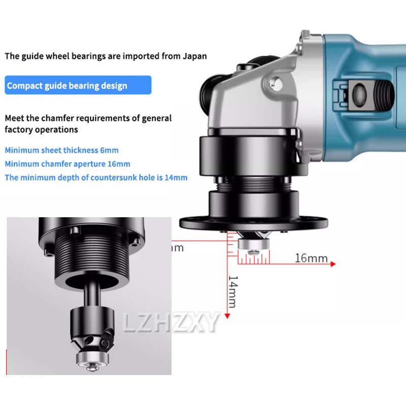 Metal Hand Straight Edge Chamfering Machine High Quality Curve Chamfering