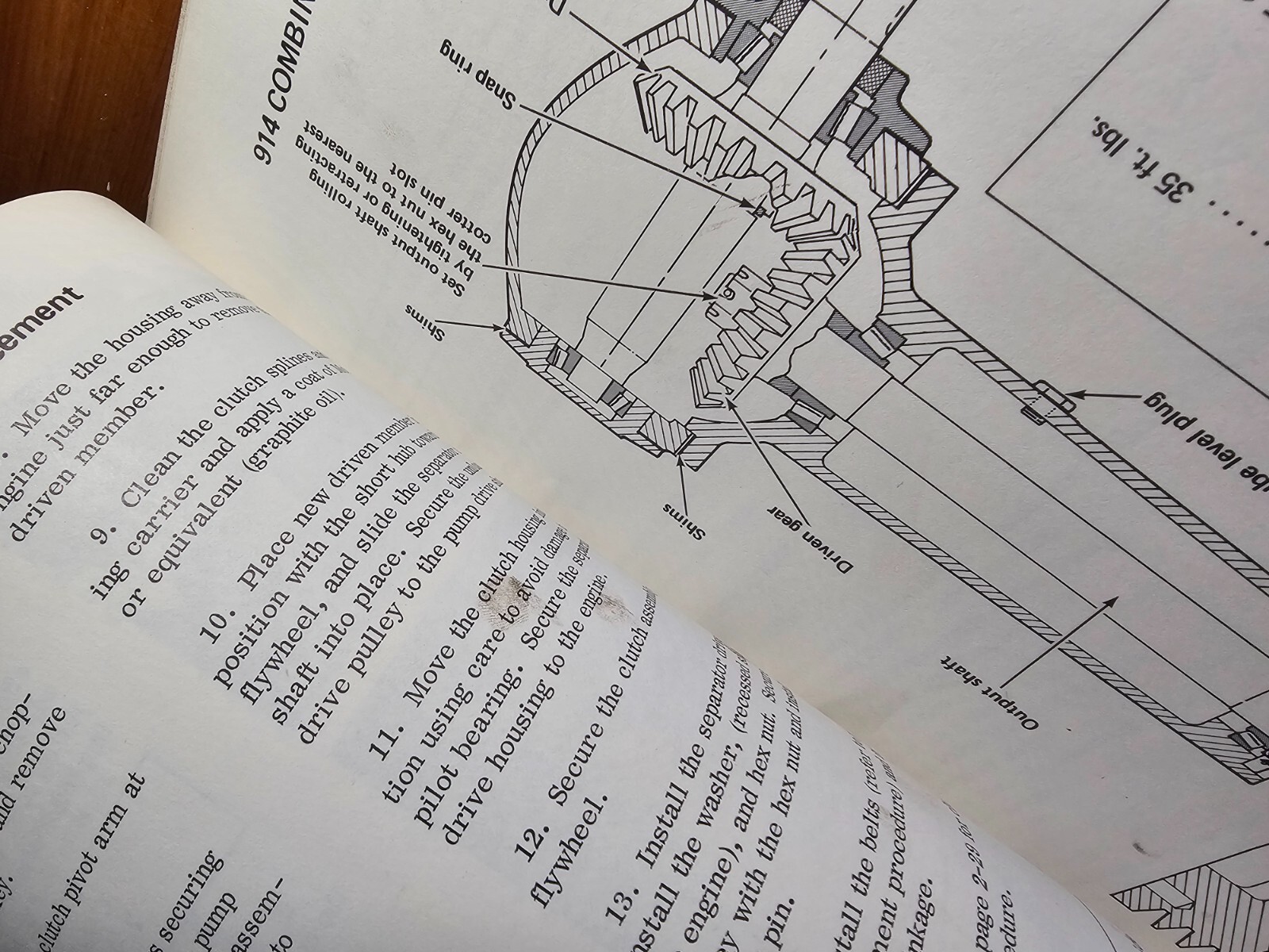 IH International Harvester 815 915 Combine Chassis Manual GSS-1407 1/71 to Rev4