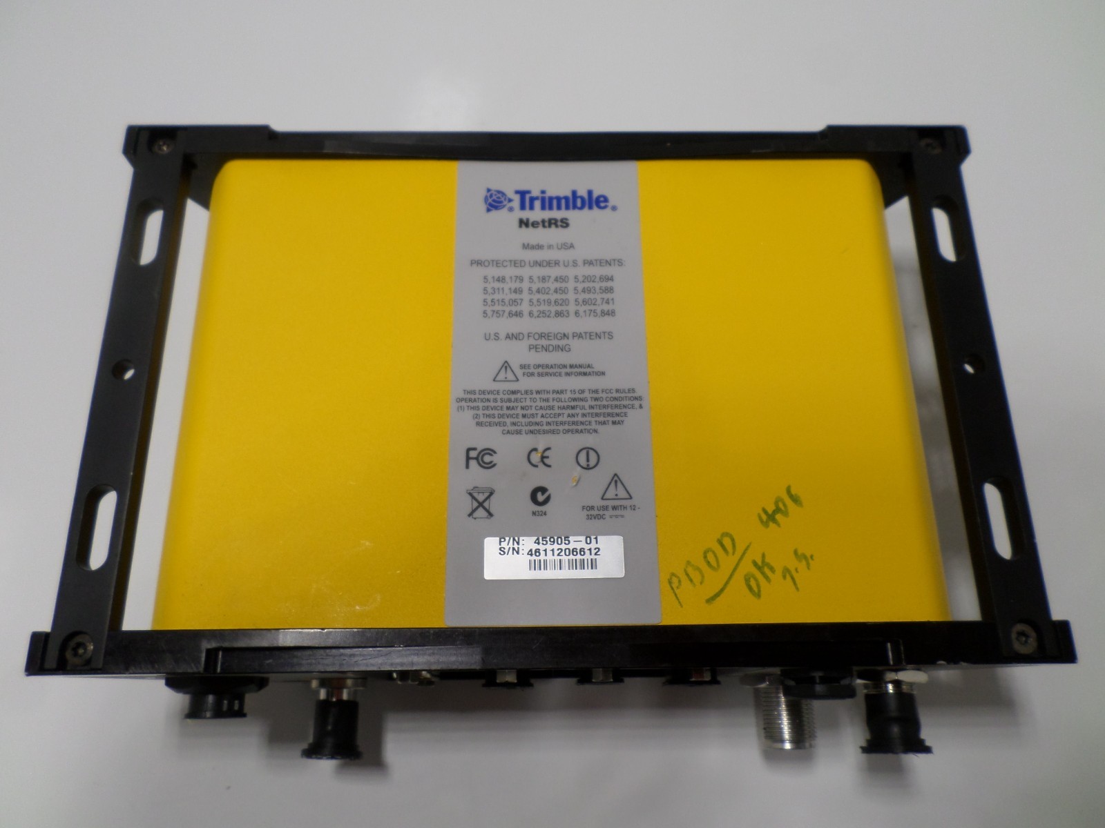 Trimble NetRS GPS Reference Station Receiver 45905-01 Tested and Working!