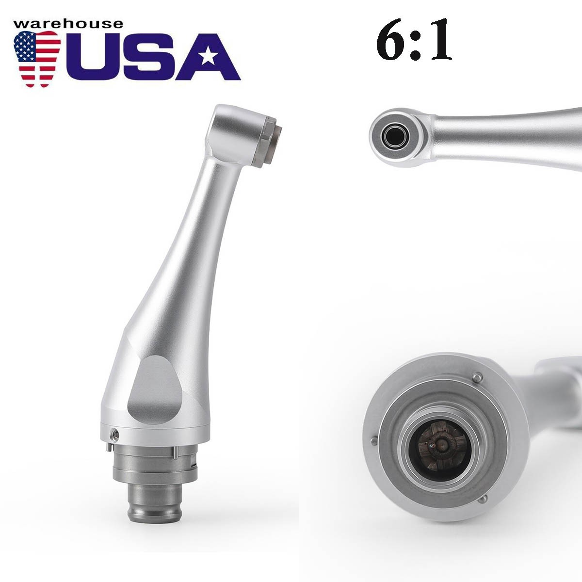 Dental Endo Motor Head 6:1/16:1 Push Button Contra Angle Endo Head