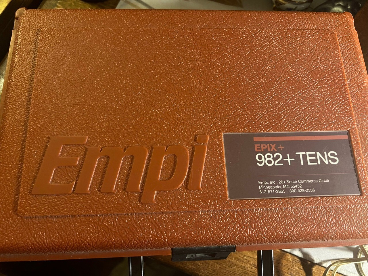 Empi Epix + 982H TENS_Pain Relief_Nerve Stimulator_w/ Case & Other Accessories
