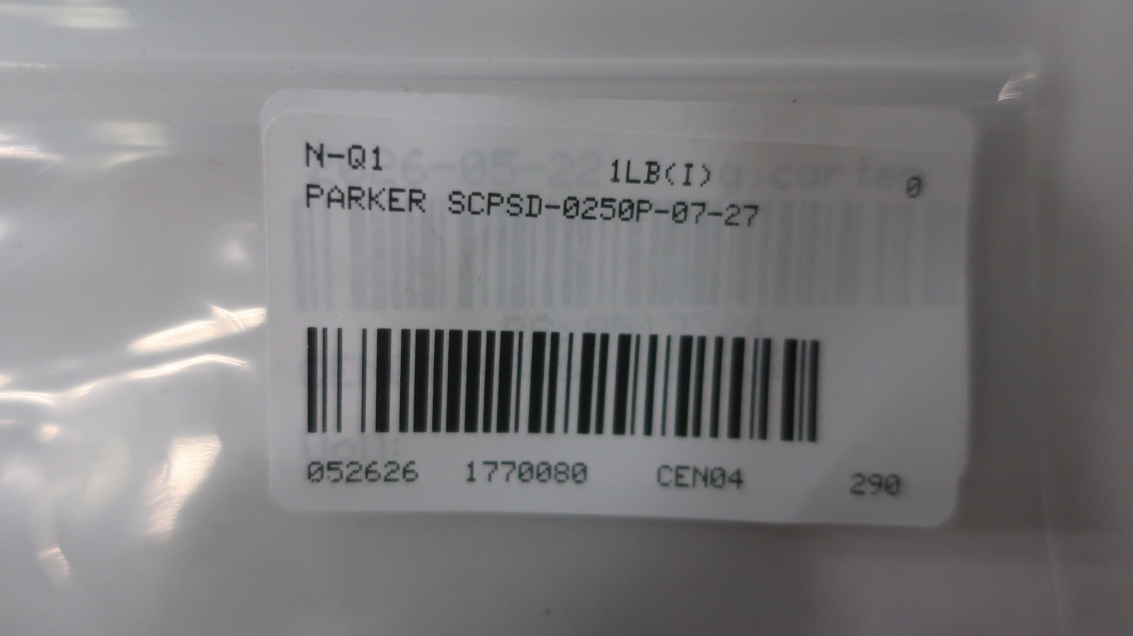 Parker SCPSD-0250P-07-27 Pressure Sensor 15-30v-dc 250psi