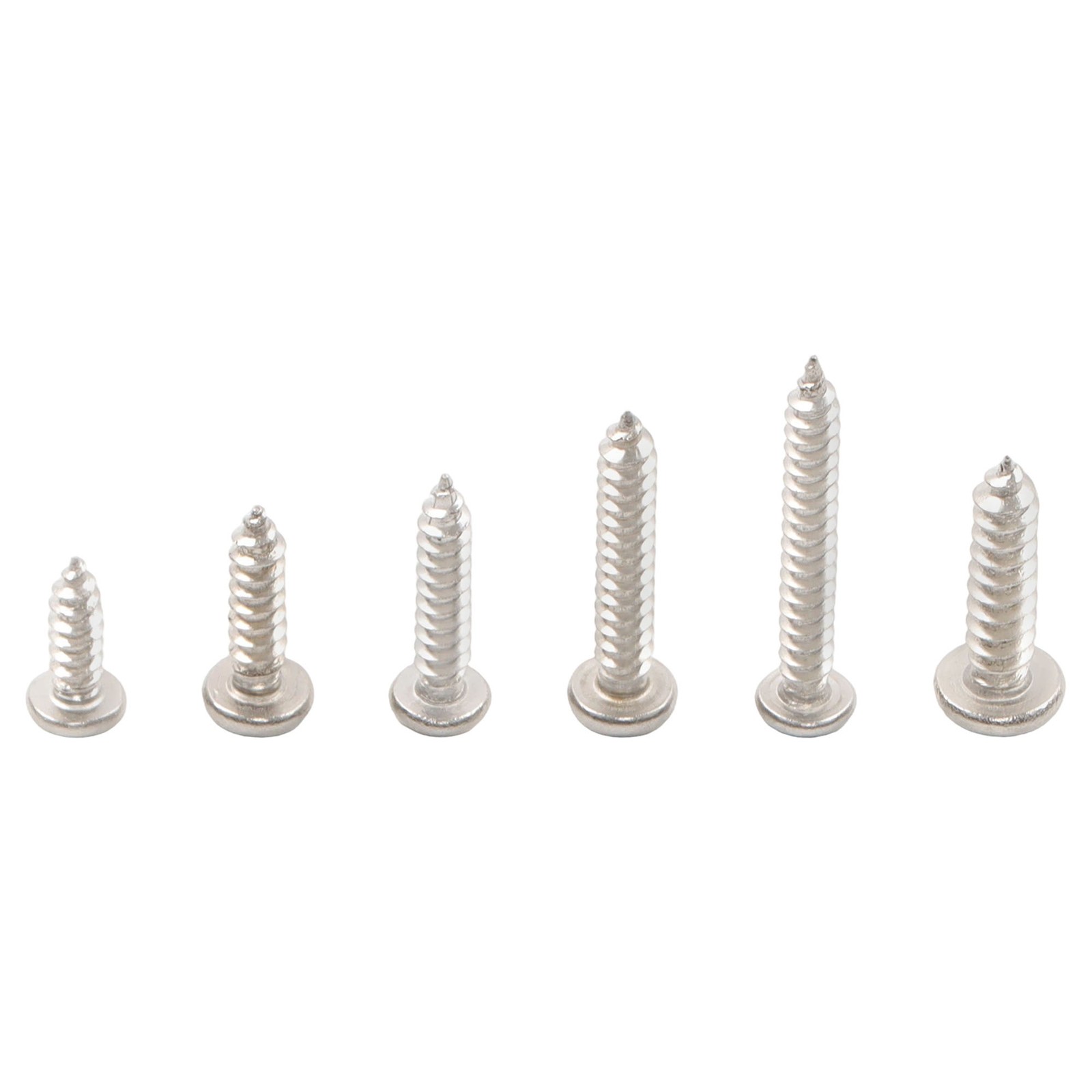 780 Pcs Pan Head Sheet Metal Screws Assortment Kit #4#6#8#10 Stainless