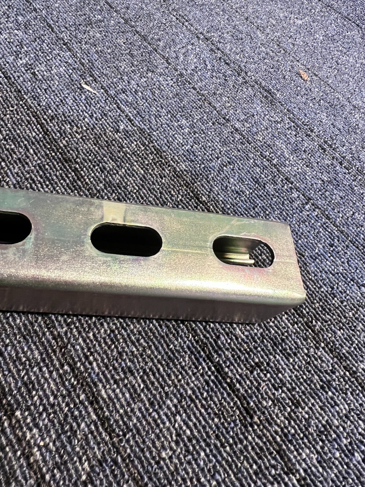 QTY 6 Superstrut Steel Channel Strut Gold Galvanized ZA1200HS2 2FT Standard