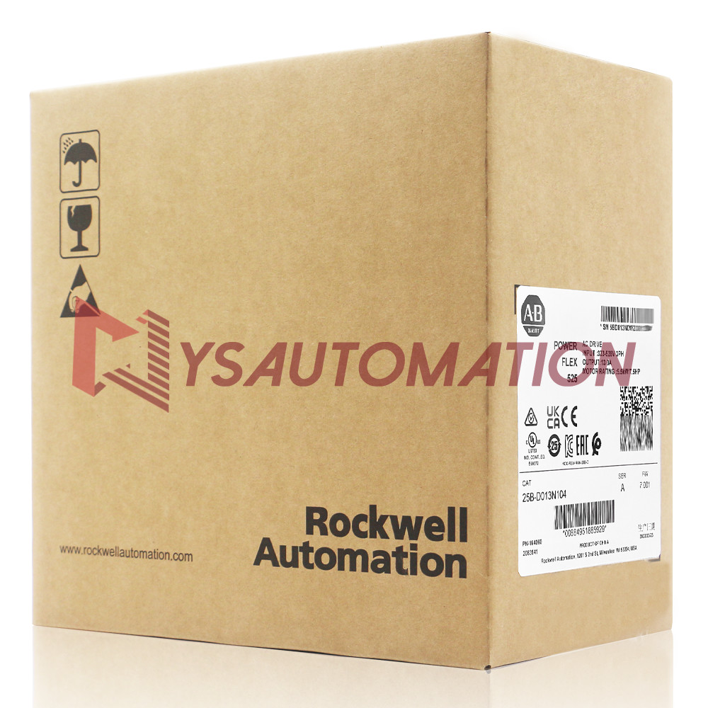 AllenBradley25B-D013N104 PowerFlex 525 5.5kW 7.5Hp AC Drive Variable Frequency