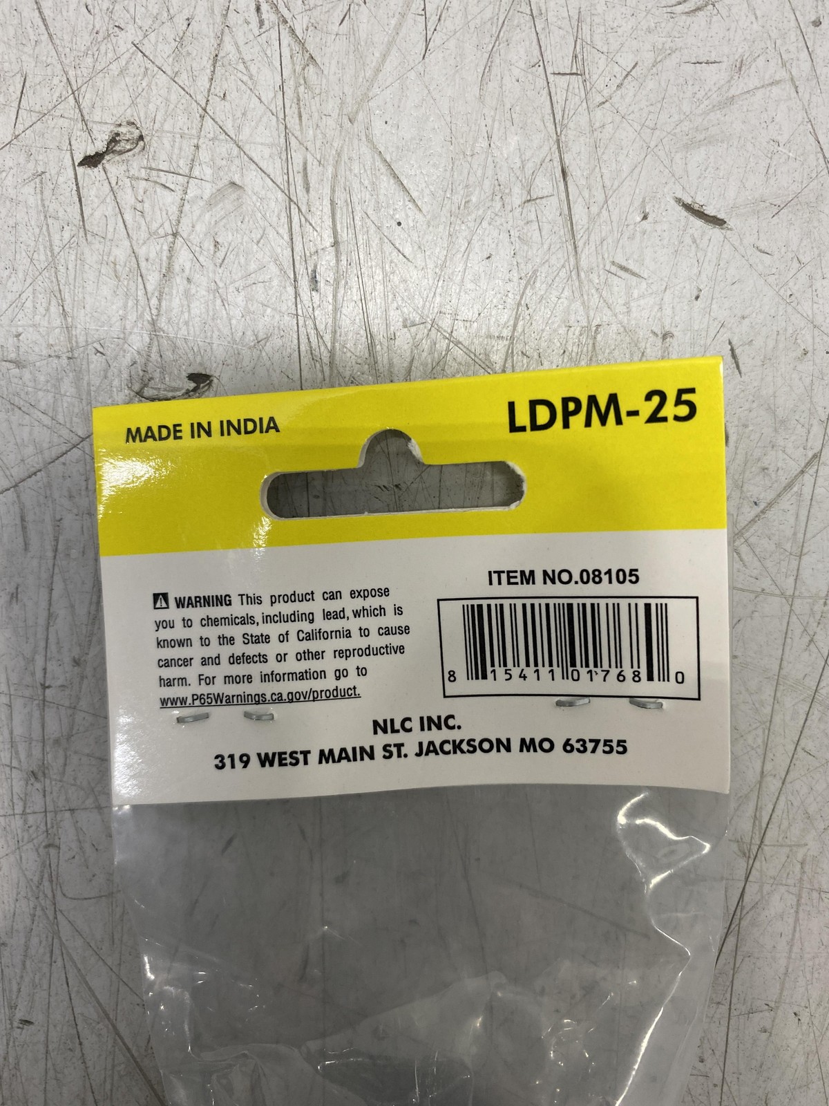 Lot of 5 Lenco LDPM-25 Machine Panel Socket 08105