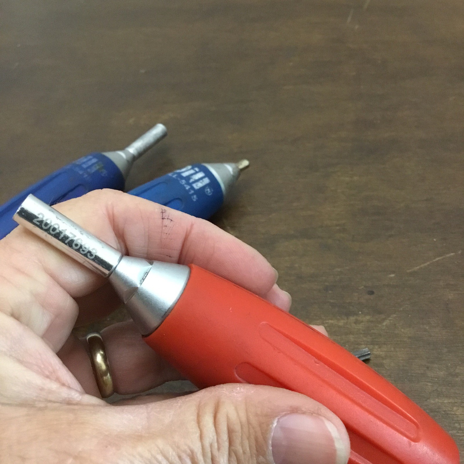 Dill Preset Torque Screwdriver 5535 Red 35 In. Lb & (2) 5415 Blue 12 In. Lb Lot