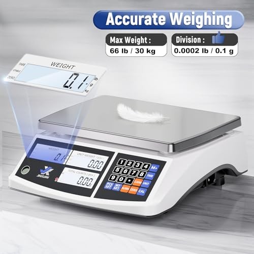Industrial Counting Scale 30kg 66lb x 0.1g Precision