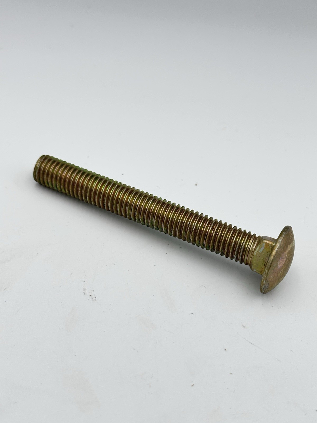 Qty 25 1/2”-13 x 4” Coarse Grade #8 Carriage Bolt Alloy Steel Yellow Zinc Plated