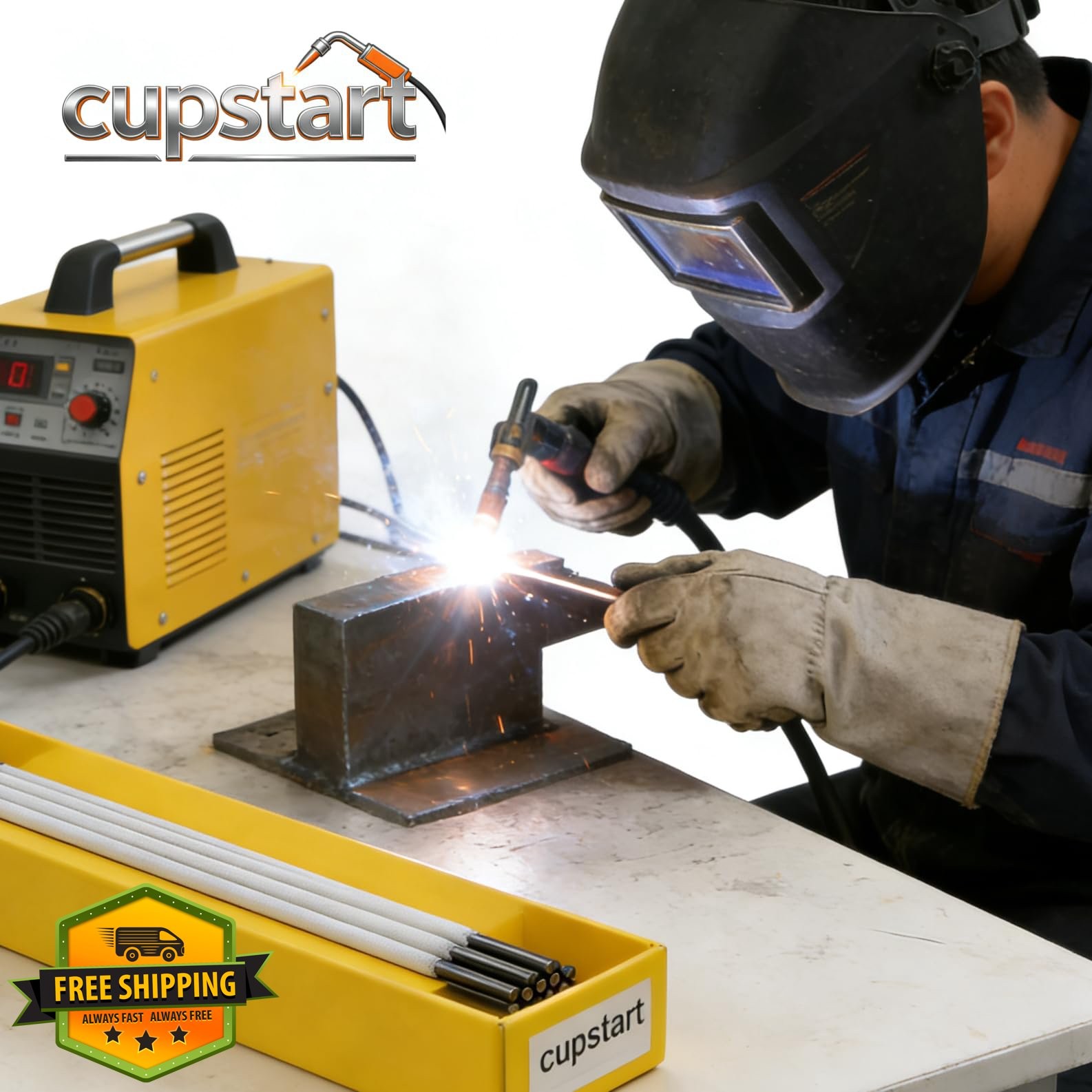 cupstart E4043 Aluminum Welding Rods 0.33lb