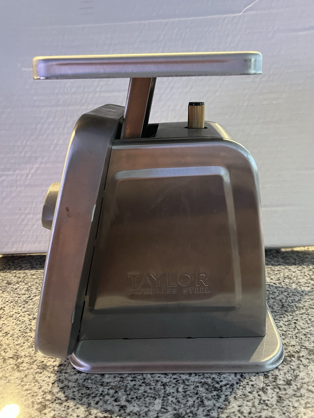 TAYLOR Model TS5 Dial Scale Stainless Steel 5 lb 2.2 kg Looks Brand New