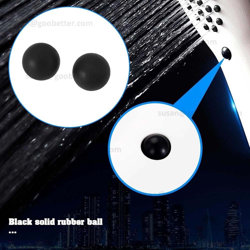 Nitrile Smooth Rubber Fuel Black Nitrile Rubber Solid Ball Diesel Oil Resistant