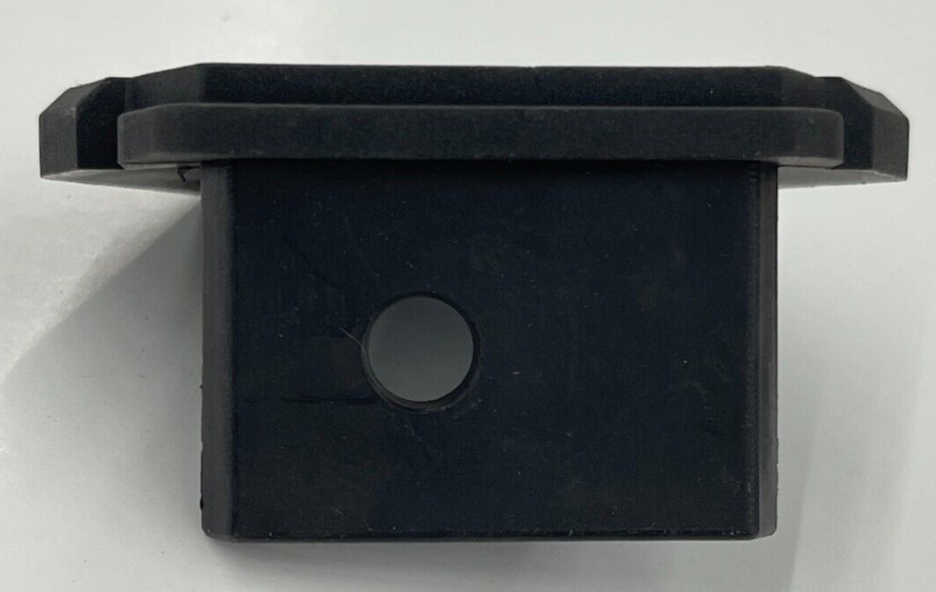 IRON CROSS SIDEARM STEP END CAPS MATTE BLACK *** LOT OF 4 ***