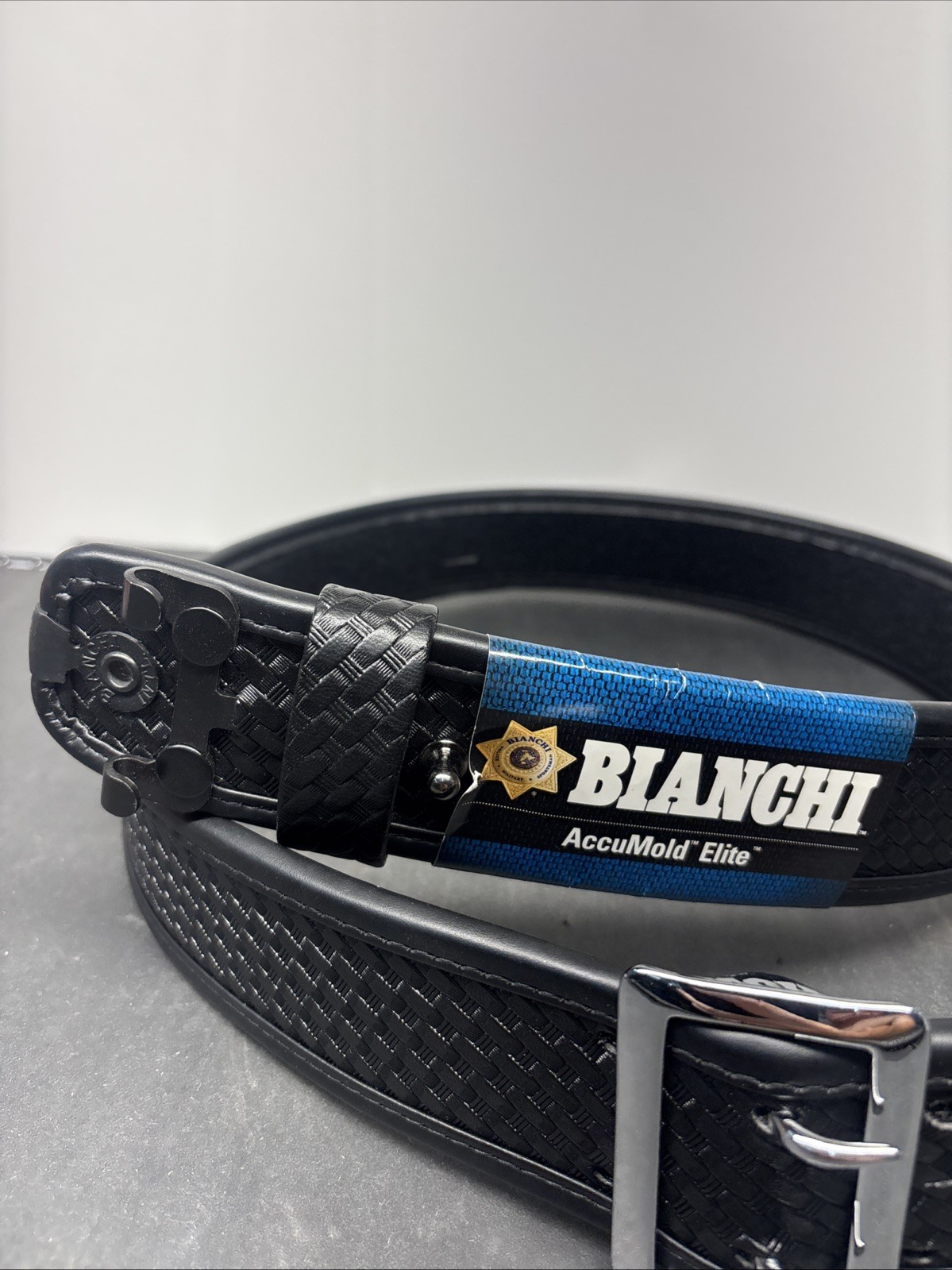 Bianchi 7960 Duty Belt Size 46″ w/Belt Keeper, AccuMold Elite 2.25″