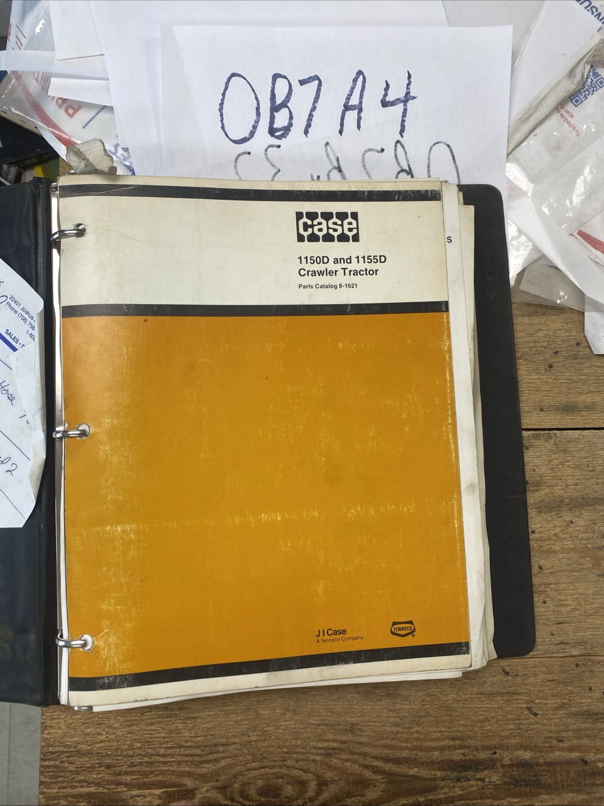 CASE 1150D 1155D CRAWLER TRACTOR DOZER LOADER PARTS MANUAL BOOK CATALOG