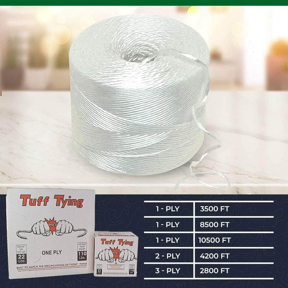Tuff Tying Twine – Polypropylene, UV, Moisture and Chemical Protection Twine for