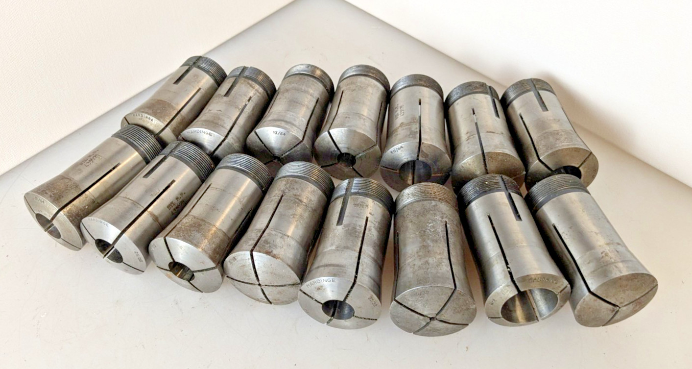 Hardinge 2J Collet Mega Lot of 61. All Hardinge No Duplicates From 10EE Monarch
