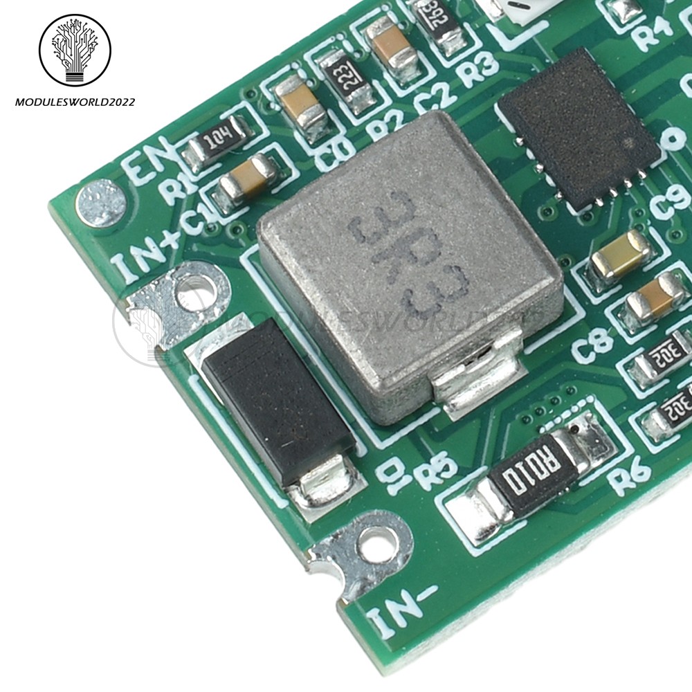 DC 3–20V to 1.2–18V Buck-Boost Module Regulated Power Supply Module for Battery