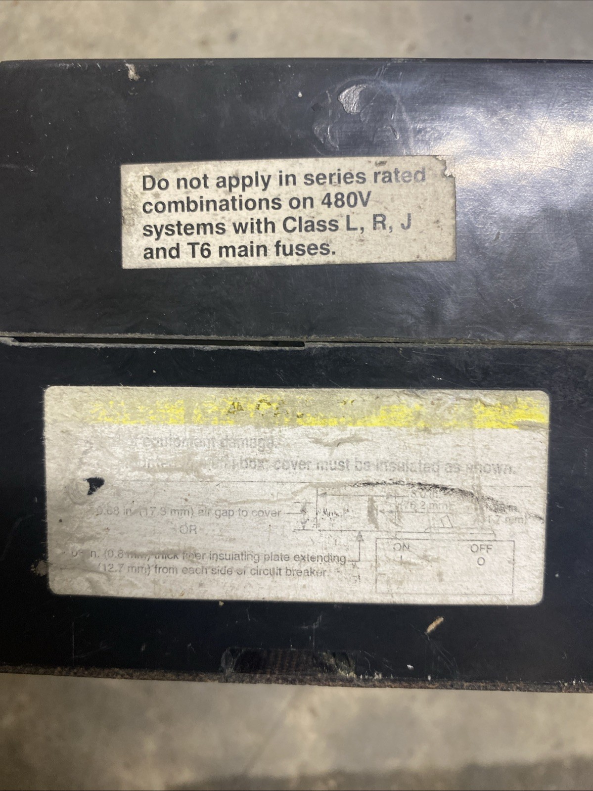 SQUARE D KAL36175 Breaker 175 AMP Used