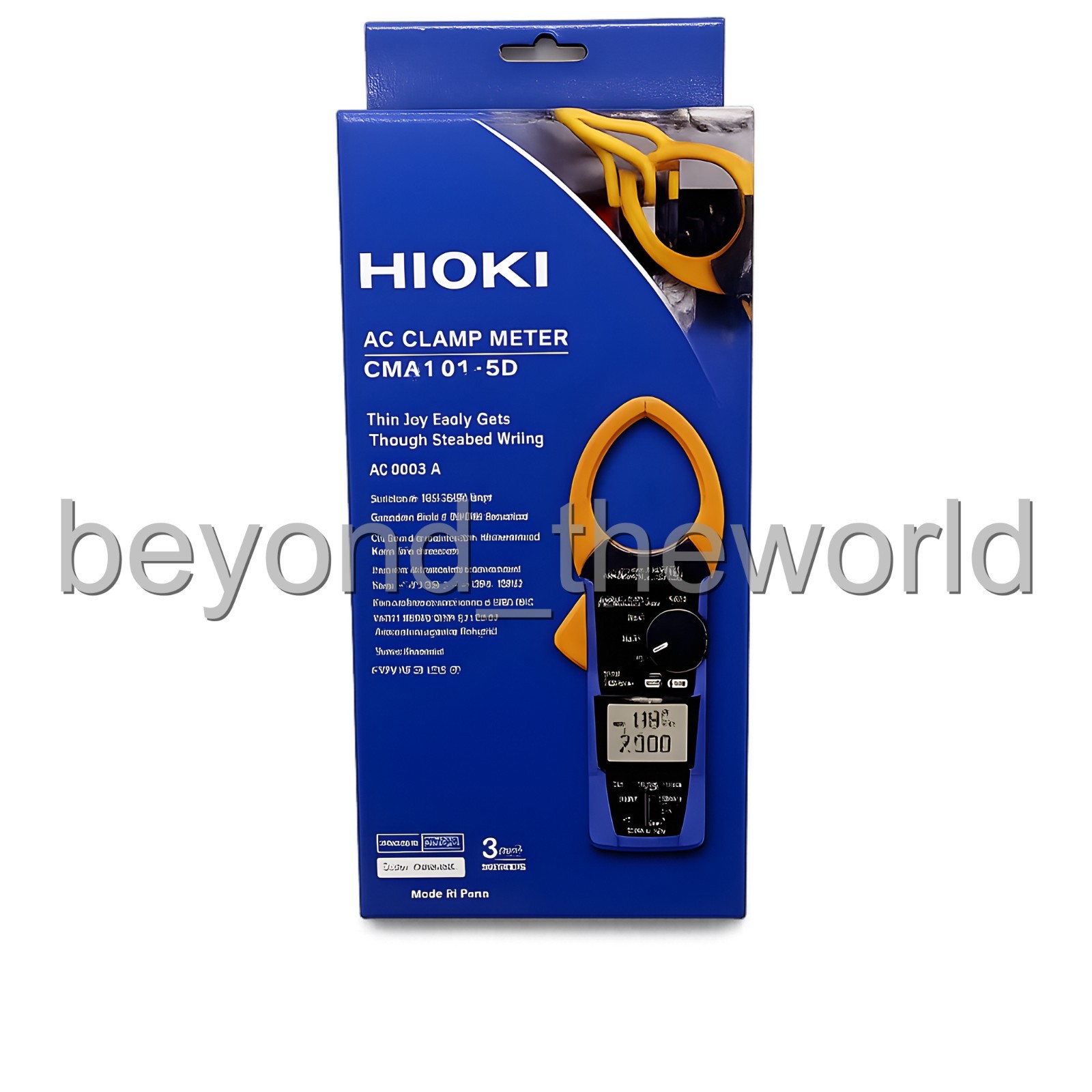 HIOKI CM4141 AC Clamp Meter Innovative Current Sensor up to 2000 A AC