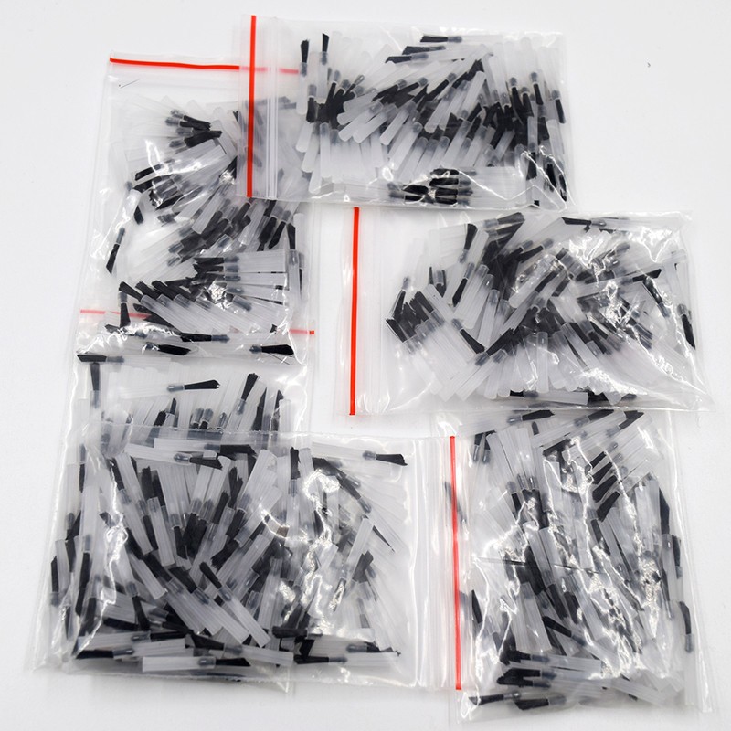 100 Pcs/Bag Dental Composite Long Brush Bonding Etching Disposable Applicator