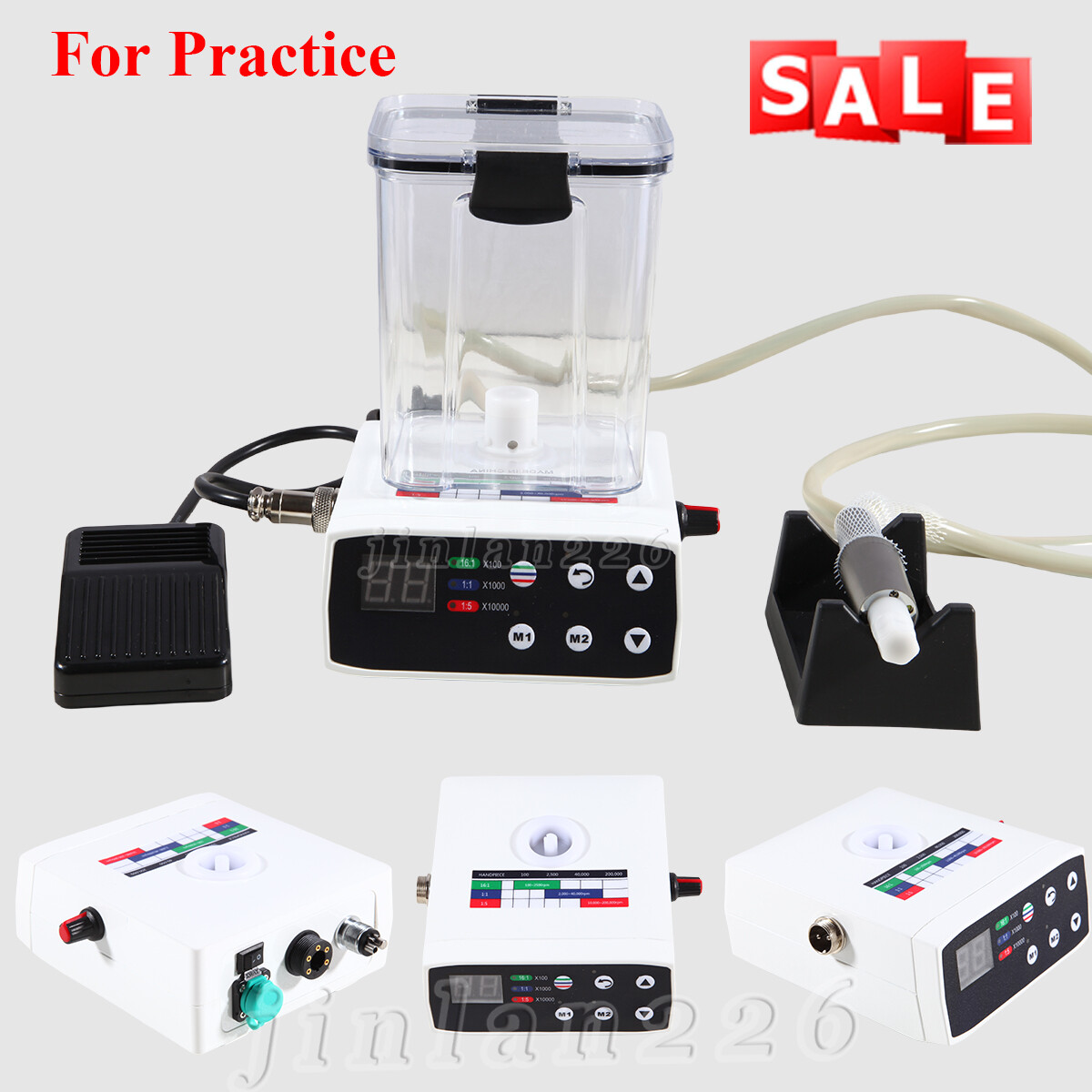 Dental Electric Motor 1:5 High Speed Handpiece Contra Angle