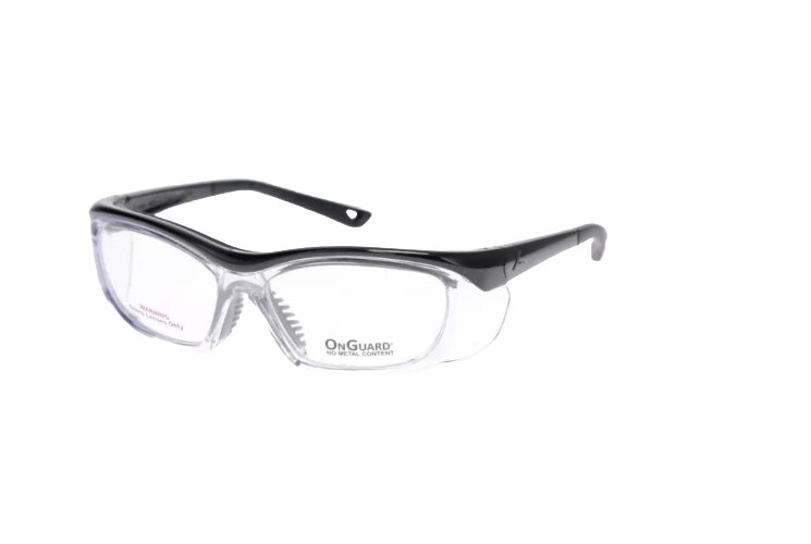 ONGUARD 225S PRESCRIPTION SAFETY GLASSES Frames 57-16-135 OG-225S Black