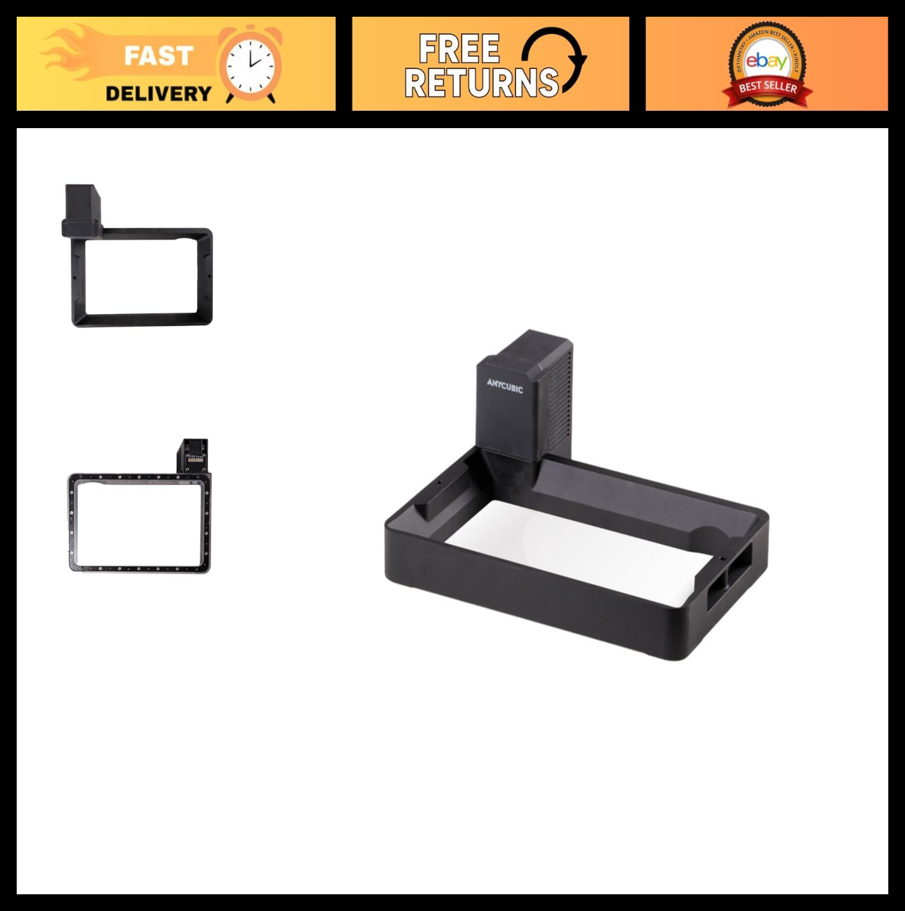 Intelligent 3D Resin Vat for Photon Mono M7 Pro – Auto-Adaptive Heating, ACF Fil