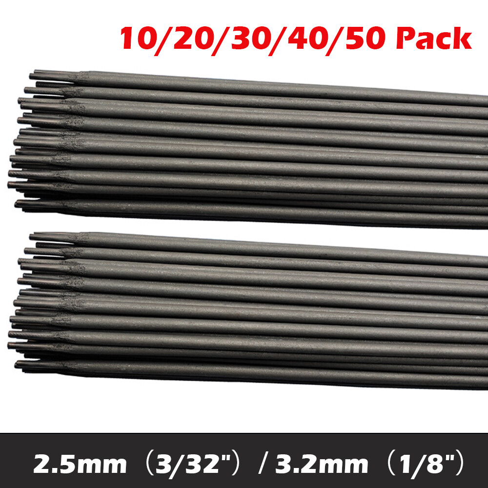 10-50PCS Nickel 99 Cast Iron Stick Electrodes Welding Rods 3/32″ 1/8″ Nickel 99%