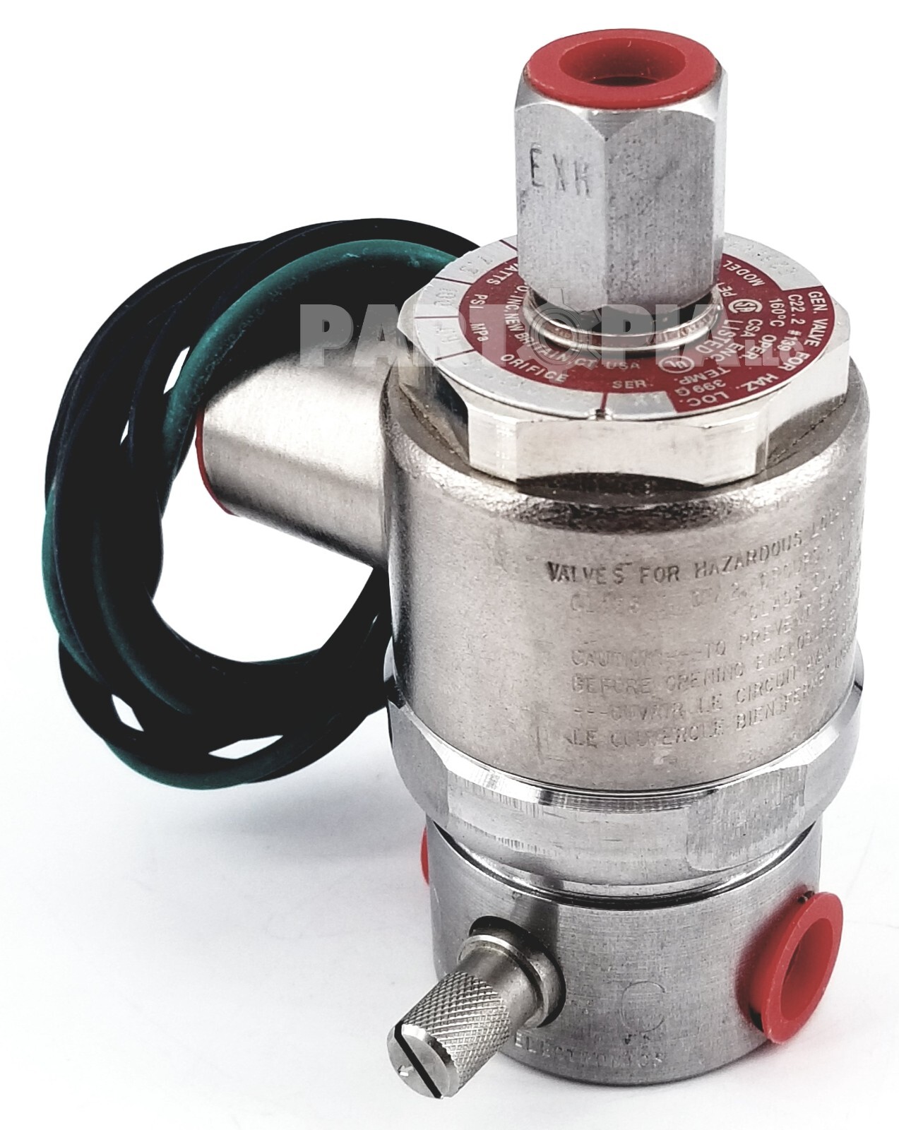 Peter Paul E23Z0144NCCM Solenoid Valve, 120/60Hz, 7.3W, 100Psi, .69MPa, Ser. XY