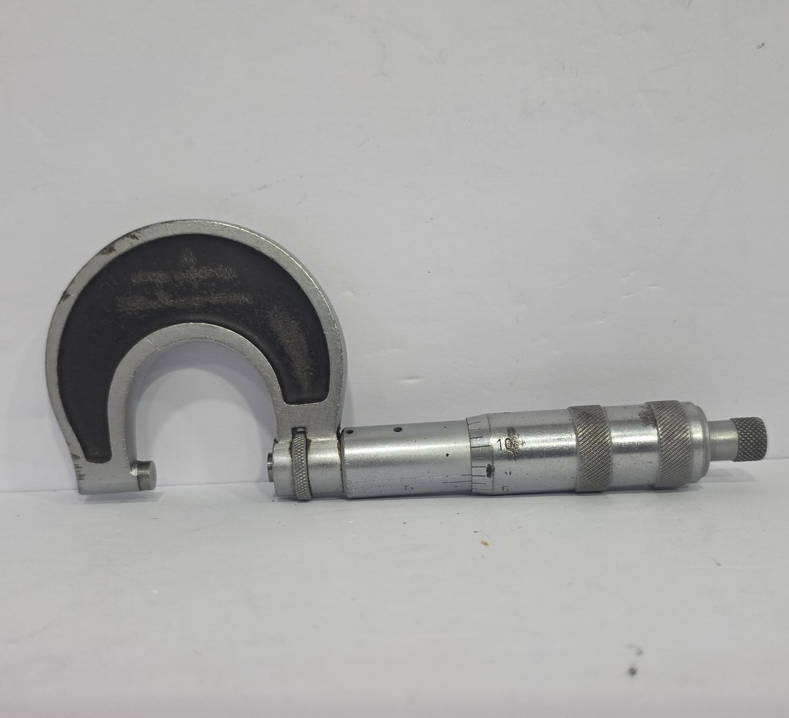 Vintage MZB Western Zone Germany 0-1″ Outside Micrometer Machinist Tooling