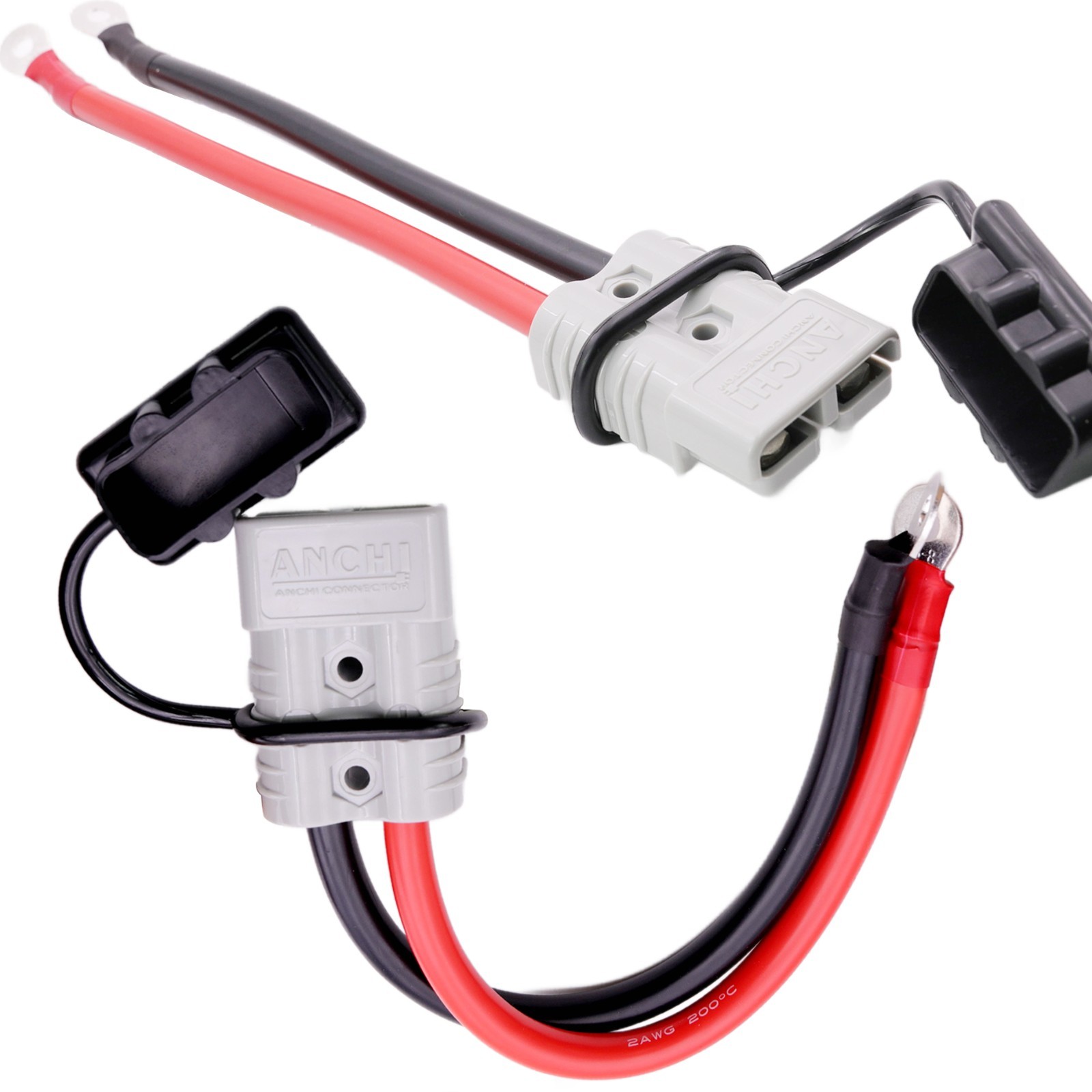 30cm 175A 2AWG Guage Cable Connector for Andersons Plug Extension Cable Forklift