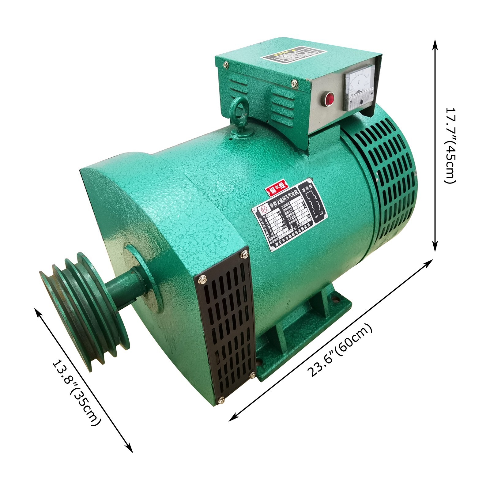 220V 15KW Single-Phase Diesel Generator Pure Copper Motor 1500RPM 65.2A IP21
