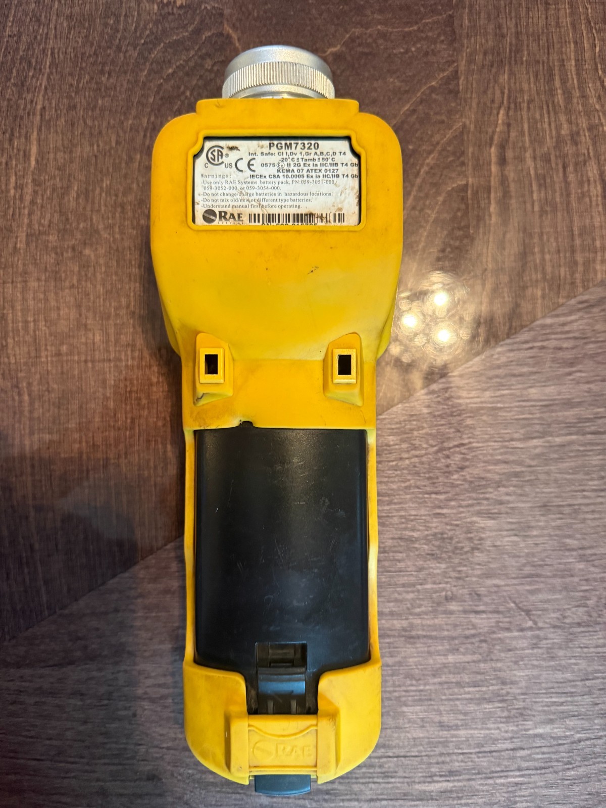 Honeywell MiniRae 3000 10.6ev VOC photoionization gas detector handheld hazmat