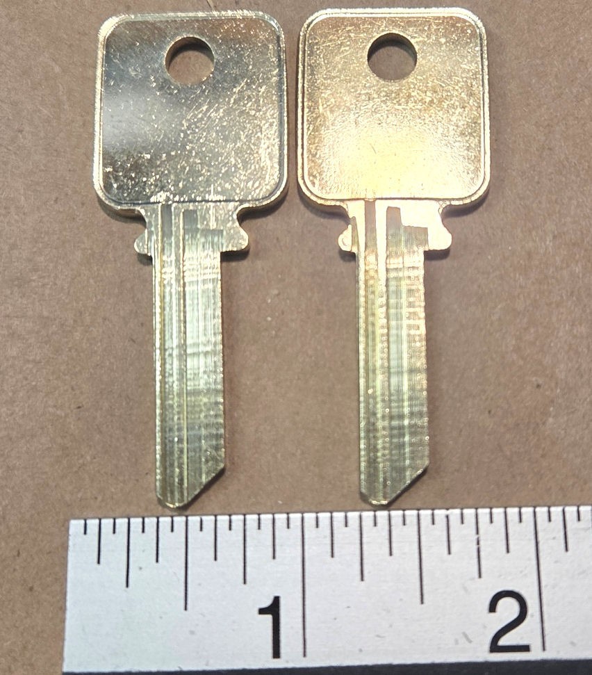 Medeco Patriot generic uncut blank key blanks – qty. 2 for 1 price – New