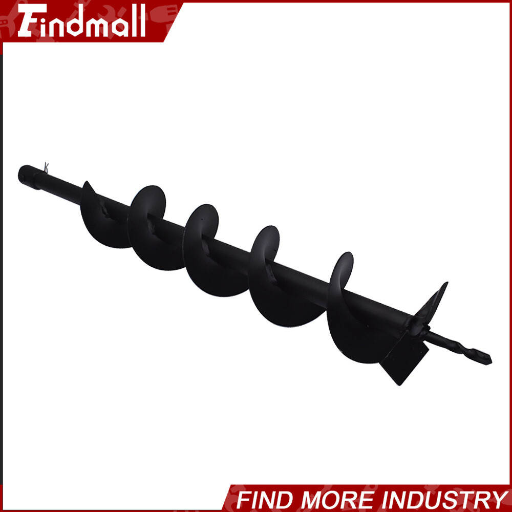 Findmall 4″ 6″ 8″ 10″ 12″ Earth Auger Drill Bits Fit For Post Fence Hole Digger